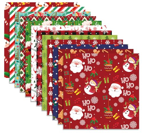 24Bögen Doppelseitiges Weihnachten Scrapbook Papier, Designpapier Motivpapier für Scrapbooking, Basteln, DIY Karten, Einladungen, Origami, Journaling, Dekoration, Hintergrundpapier, PartyDeko 30x30cm