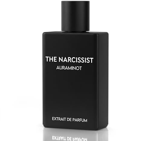 AURAMINOT THE NARCISSIST | Extrait de Parfum 30% Duftöl | Intensiver Duft mit Pheromonen, Vanille, Moschus & Bergamotte | Der Narzisst unter den Düften | Herrenduft (100 ML)