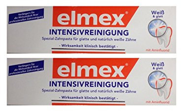 2x ELMEX Intensivreinigung Spezial Zahnpasta 50ml 08794198 Zahncreme