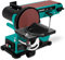 VONROC Ponceuse à bande et à disque 350W - Inclut 2x bande abrasive 100 x 915 mm (P80 et P120) et 2x disque abrasif Ø150 mm (P80 et P120)