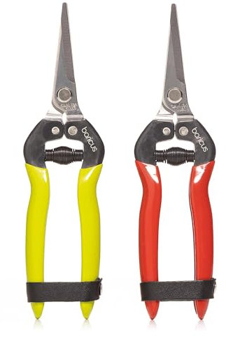 Baricus Zauberscheren 2er-Set – Scharfe Gartenscheren für präzise Schnittarbeiten bei Pflanzen, Blumen & Gemüse – Edelstahlklingen, handlich & rostfrei – B-Ware