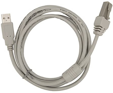 Plyisty 1.7M Scanner Cable,Usb 2.0 Interface Barcode Scanner Extension Cable Replacement,Support Hot Swap, Can Connect Multiple Devices