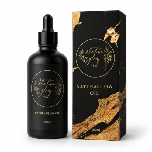 Rosemary Oil for Hair Growth | Ready-to-Use Hair Oil Blend with Castor & Sweet Almond – 100% Oil-Based Formula for Thicker Looking Hair – Naturaglow 100ml