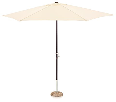 My garden Ombrellone Garden, Diametro 3 m, Ecrù