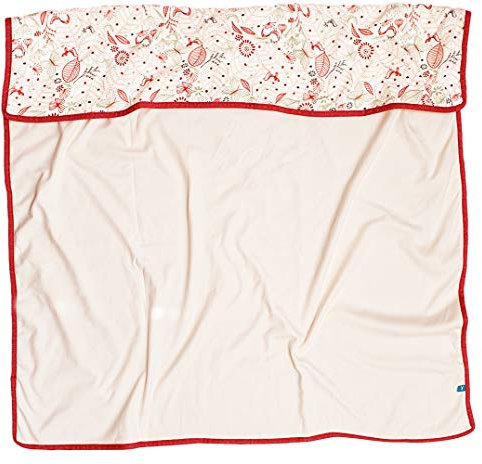 Wallaboo Babydecke aus 100% Baumwolle, Flauschig Weich, Kinderbettdecke, Ideal als Erstlingsdecke, Puckdecke oder Kuscheldecke, 100 x 90 cm, Mehrfarbig