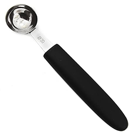 Stainless Steel Fruit Melon Baller Spoon Cutter, Heavy Duty Design Ice Cream Scooper Cookie Scoop with Comfortable Grip Handle