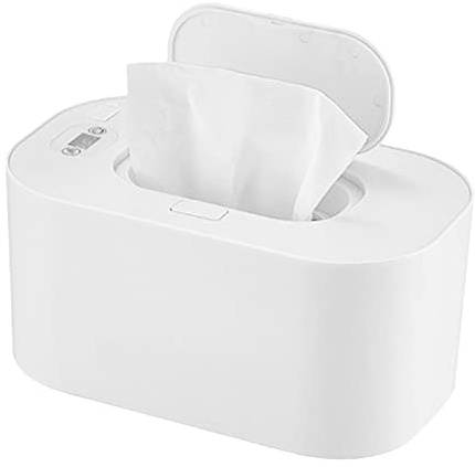 Sunydog Calentador de toallitas húmedas USB para bebés,10 W, 3 Modos de Temperatura, Calentador de toallitas para pañales, Temperatura Constante, Gran Capacidad, portátil para Viajar en casa