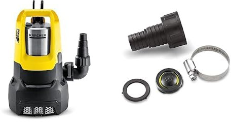 Kärcher SP 22.000 Dirt Level Sensor Pompe d'Évacuation d'Eaux Chargées, Débit : 22.000 l/h, Profondeur d'Immersion : 7 m, Particules : 30 mm, Hauteur d'Eau Résiduelle : 35 mm & 6.997-359.0 lien