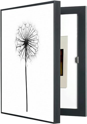 SVMYTEBGE Decorative Wall Panels, Electric Meter Box Decorative Painting Distribution Box Electric Meter Box Decorative Painting Empty Hanging Shielded Switch Box, 40 X 50Cm