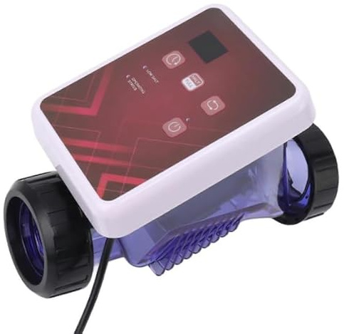 EASYSELECT Électrolyseur de sel SR100 10 g/h, pour Piscine jusqu'à 50 m³, Auto-Nettoyage, contrôle de salinité & température, Garantie 2 Ans