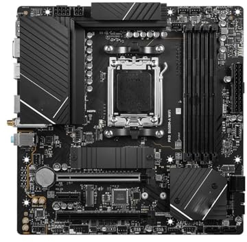 scheda madre Scheda madre Fit For MSI PRO B650M-A WIFI B650 AM5 DDR5 256 GB M.2 Wi-Fi 6E supporta Ryzen 7 9700 7700 5 7400