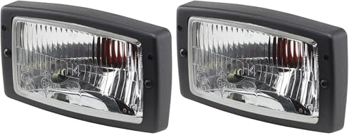 Hella 1AD 996 018-641 Halógena-Faro principal - Modul 6213-12/24V - Montaje - Conector: Conector plano - Delante, izquierda/Delante, derecha (Paquete de 2)
