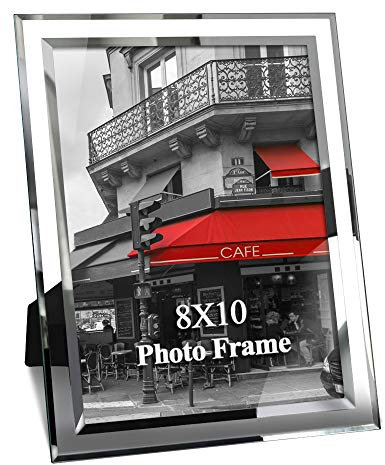 Giftgarden 10x8 Photo Frame Glass Picture Frames Portrait or Landscape Tabletop Display