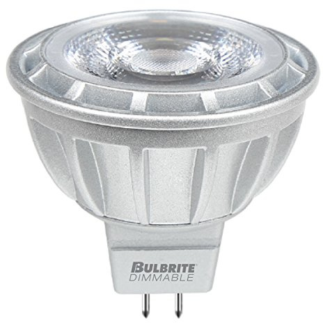 Bulbrite 771340 LED8MR16FL35/50/927/J/D Led 8W Mr16 Dimmable Light Bulb, JA8 Certified, Gu5.3 Base, Warm White