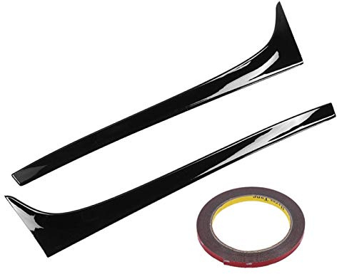 Spoilers Laterales del Coche, Spoiler Trasero para Maletero Alerón de ala Trasera, alerón Trasero para Maletero de Coche, Pegatina de ala Trasera Lateral Apta para Golf 7 MK7 2014-2017