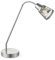 Home Sweet Home Moderner Tischlampe Solo | 34/34/40,5cm | Gebürsteter Stahl | Nachttischlampe | Metall | für GU10-Lichtquelle | mit Kabelschalter | geeignet für Wohnzimmer und Heimbüro
