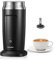 HOUSNAT Milchaufschäumer Elektrisch, 4-in-1 Milchschäumer, 500W 240ML Automatischer Milchschäumer für Heißer und Kalter Milchschaum, Kaffee, Latte, Cappuccino, Heiße Schokolade, Antihaftbeschichtung
