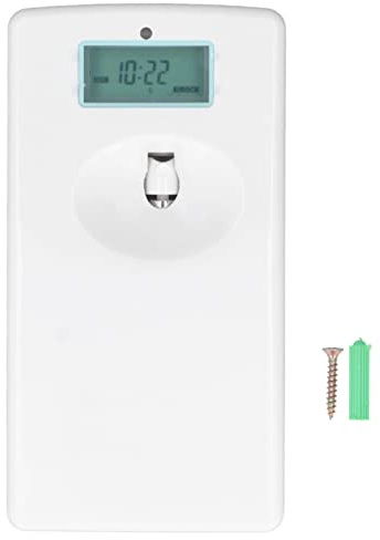 BuyWeek Dispensador de Ambientador Automático Dispensador de Aerosol de Fragancia Montado en Pared para Baño Oficina Hotel