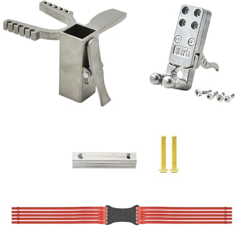 Clianle Caccia Fionda Dispositivo di Rilascio Fai da Te Lungo fionde Accessori Fionda Fatta in casa (PacchettoB)