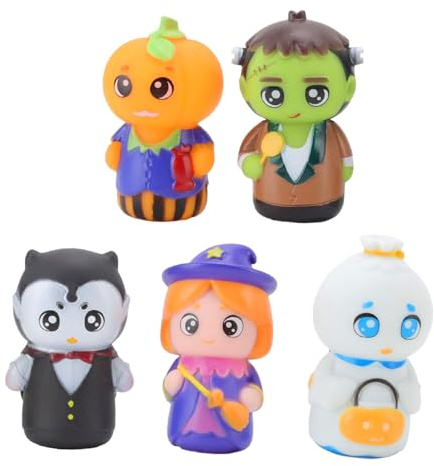 Puppet da per bambini Halloween, pupazzi di dita di animali del fumetto | Set di burattini da per bambini | Meraviglioso giocattolo interattivo