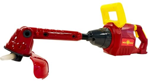 Red Tool Box RP010-W Spielzeug Rasentrimmer, fur Kinder ab 3 Jahren, WolfGarten Design