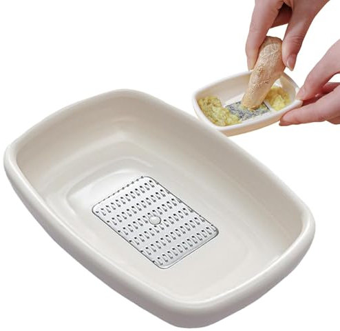 Râpe à Wasabi pour broyer l'ail, de râpe à gingembre - Râpe de préparation des aliments de cuisine | Outil portatif de presse-purée de de broyage de fromage pour le wasabi, l'ail, les Fruits et les lé