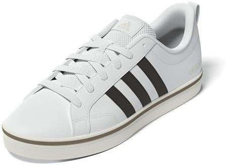 adidas Homme Vs Pace 2.0 Shoes, FTWR White/Aurora Coffee/Alumina, 40 EU