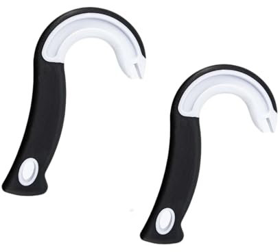 2 Pcs Ring Pull Opener, Ring Pull Can Opener Aid - Ergonomic Design W/Easy Grip Handle for Weak Hands & Limited Dexterity, Senior Friendly Kitchen Tool for Effortless Can Opening
