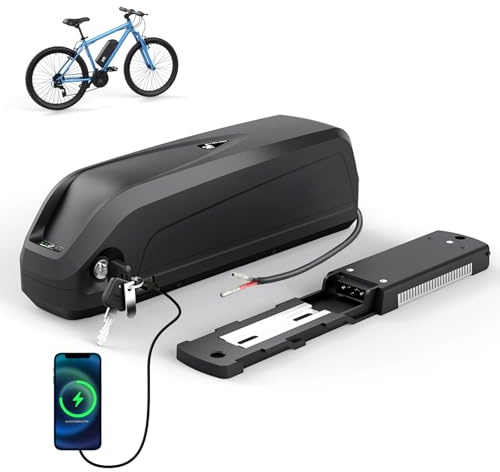 36V 26Ah Ebike Battery, E bike Battery with 25A Smart BMS, LG Cell, 3A Fast Charger, USB Port, 36V Lithium Electric Bike Batteries for 250W-600W Bafang & Other Ebike Conversion Wheel, UK Warehouse