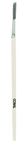 Coral 33471 Precision Angled Lining Fitch Paint Brush with Platinum Easy Clean Filaments 0.25 inch