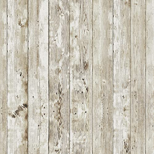 Hode Klebefolie Holzoptik 57X500cm Selbstklebende Tapete Möbelfolie Holz Folie für Möbel Küche Schrank Tisch Wand DIY Wasserdicht