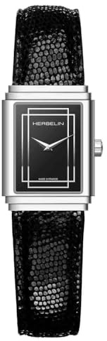 Michel Herbelin Damen Analog Quarz Uhr mit Leder Armband 17577AP04N