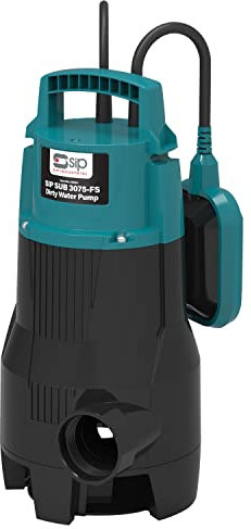 SIP SUB 3075 Submersible Water Pump Dirty Water with Float Switch 230V 750W 14,100L/hr Flow Rate