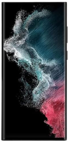 för S22 Ultra LCD-skärmbyte, Dynamic AMOLED 2X Screen Touch 6,8-tums LCD-digitaliseringsenhet, Fingeravtrycksram med Installationsguide, för SM S908B EU-version (Svart)