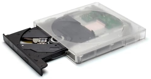 Osmond Grabadora de CD/DVD Portátil USB 3.0 Tipo C, Unidad de DVD Ultradelgada, ROM para Exteriores, Lector Óptico con Cancelación de Ruido.