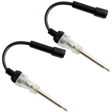 LIFKOME Tester di Accensione per Auto 2 Pezzi Rilevatore Scintilla Bobina di Accensione Foro Allargato Strumento Diagnostico per Controllo Candele