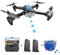 Gel Blaster RC Drohne, mit 720P HD Kamera für Kinder, WiFi FPV Drone für Anfänger, RC Quadcopter mit 1 Akku, Schwerkraft Sensor, Ein-Tasten-Start/Landung, Flip Mode, schießt Gel-Bälle, Headless Mode