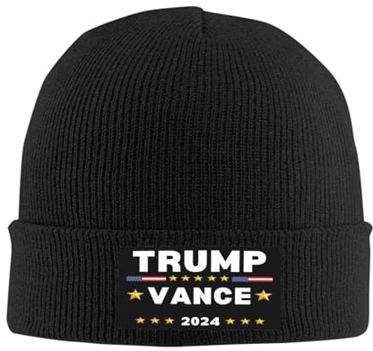 peiyeety Wählen Sie Trump Vance Kennedy 2024 Wahl Save America Again Strickmütze Wintermütze Beanie Mütze
