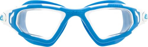 Cressi Vortex Goggles Blue Clear Lens-Innovadoras Gafas de Natación con Avanzadas Prestaciones, Comodidad y Versatilidad, Azul_Lentes Claros, Talla Única, Unisex