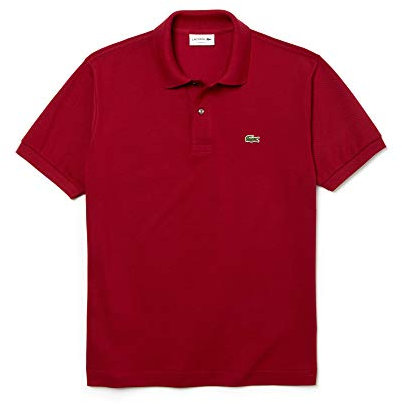 Lacoste L1212 Polo, Rosso(bordeaux), XXL Uomo
