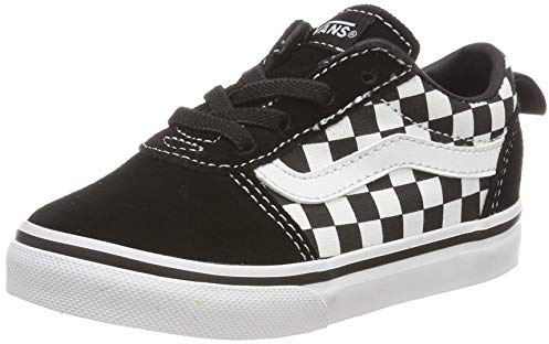 Vans Ward Slip-On, Scarpe da ginnastica Unisex - Bambini e ragazzi, Black and True White, 21 EU