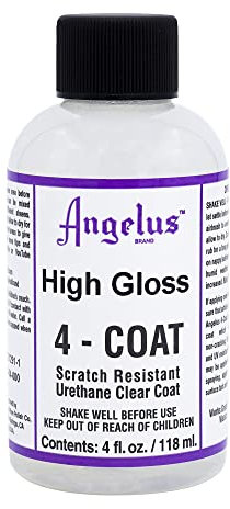 Angelus 4-Coat Finisher, 1 Ounce Bottle, High Gloss (904-01-000)