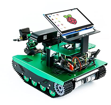 Yahboom Raspberry Pi 4B Programming AI Vision Robot Kit Suitable for Mechanical Engineers Education and Research ROS Compatible with Jetson Nano