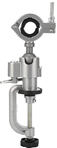 Supporto Trapano Universale, supporto per trapano a colonna, Morse da Banco da Tavolo a 360 Gradi Supporto Per Morsetto Staffa Fissa Rotante Multifunzionale Per Carpenteria da Studio Fissa