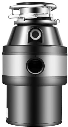 TaNeHaKi Broyeur D'éLimination Des DéChets De,Broyeur De DéChets Alimentaires,1.4L Système D'élimination Des Déchets Alimentaires Avec Interrupteur Air