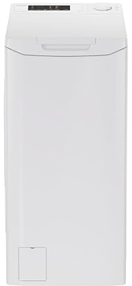 Candy ProWash 300 TCA063D3-S Waschmaschine, Toplader, 6 kg, 1000 U/min, digitales Display, Sprachsteuerung, WLAN-Konnektivität, Snap & Wash, 17 Zyklen, 24-Stunden-Start, Gentle Touch-Öffnung, 75 dB,