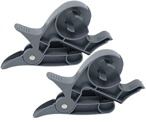 2 Pieces Wrapping Paper Clamps and Cutter with Tape Dispenser, ABS 27x14cm Table Paper Clamps Wrapping Tape Holder Wrappings Tool, Adhesive Cutter Packaging Machine Tapes Dispenser for Home School