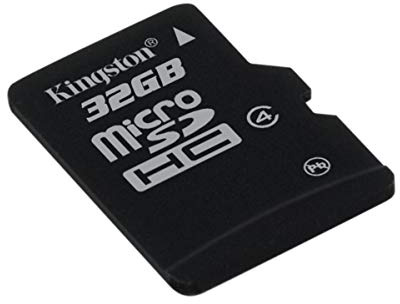 Kingston microSDHC SDC4/32GBSP Class 4 Flash Card Single