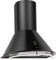 Klarstein Noir - cappa aspirante, 3 livelli, Filtro per il grasso in alluminio, Max. Aria di scarico: 430 m³ / h, Acciaio inox, 75 cm di guida, due x LED, Larghezza: 60 cm, nero opaco