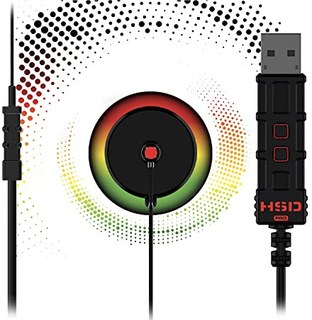 Hipshotdot PRO Color and Brightness Control Dot LED Aim Assist Mod for Gaming TV Compatible with Xbox, Playstation, Nintendo and PC - Works with All Shooter Video Games and FPS or TPS PRO